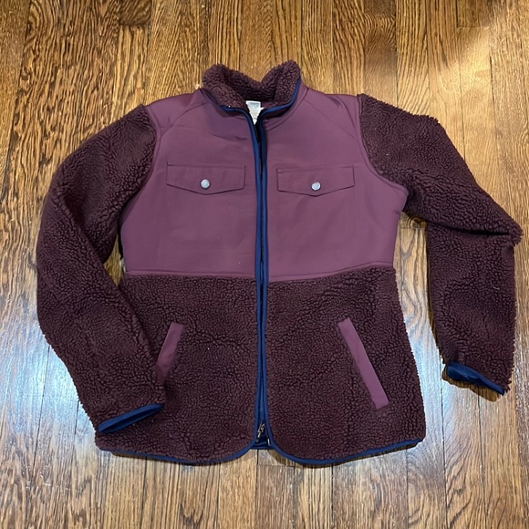 Duluth Trading Co Jackets & Blazers - Last chance item! Duluth Trading Burgundy Sherpa Jacket - worn 2x!!!